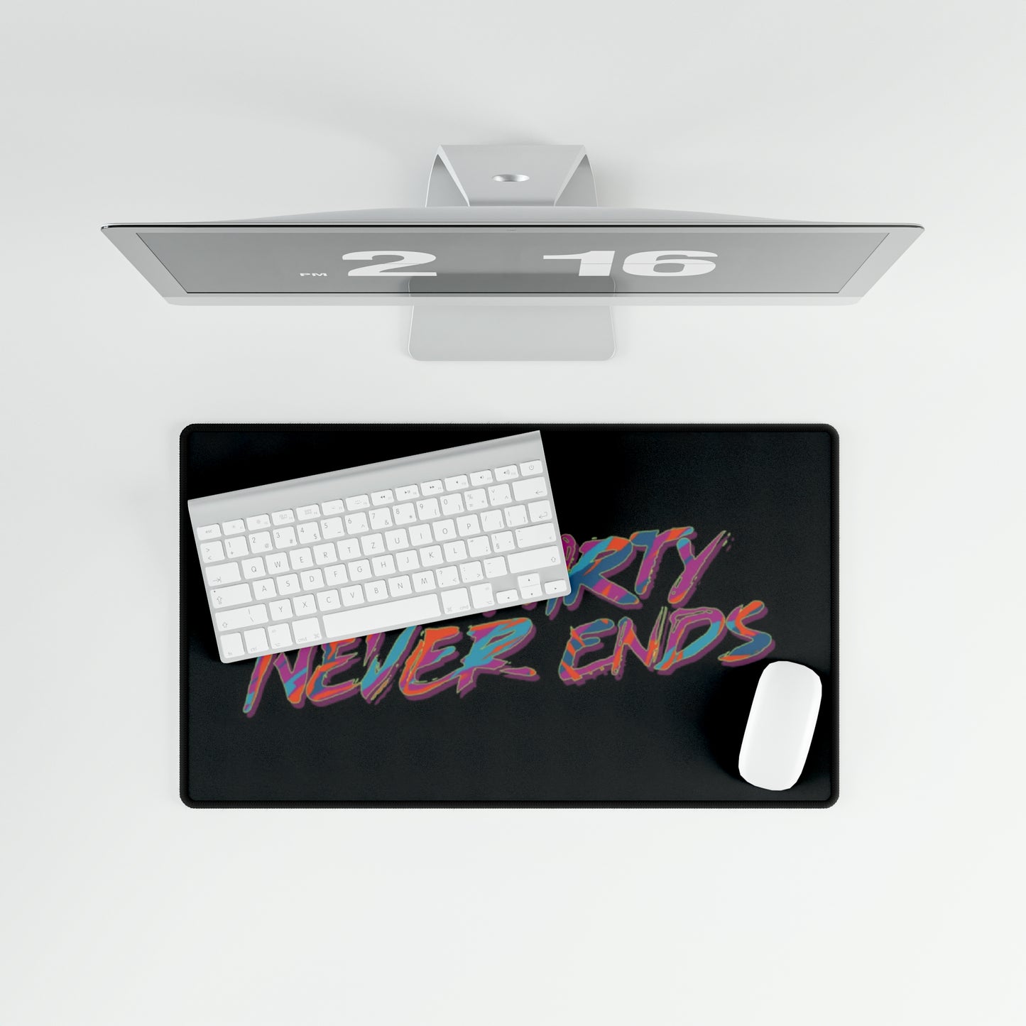 Juice WRLD "THE PARTY NEVER ENDS" Desk Mat